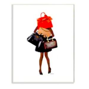 Bag addict wall print 13x19